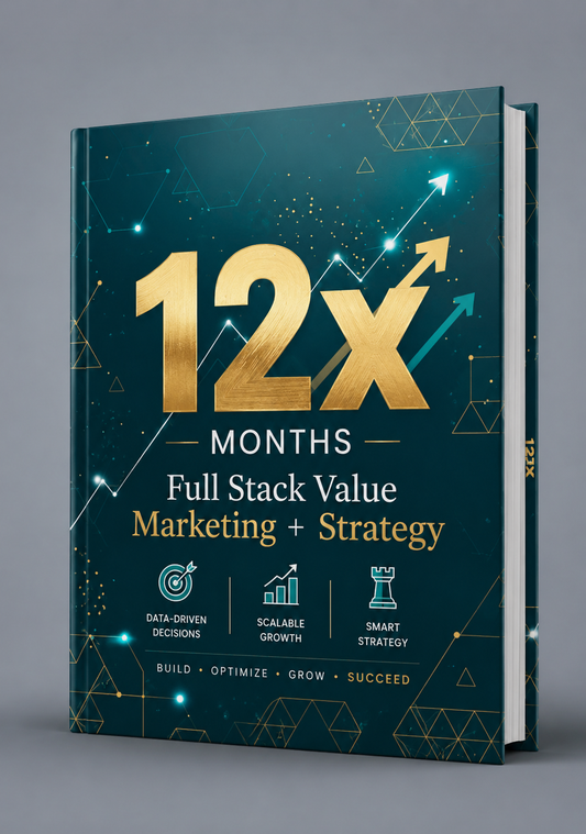 BS2Y1D 12xMonths Full Stack Value Marketing + Strategy Book